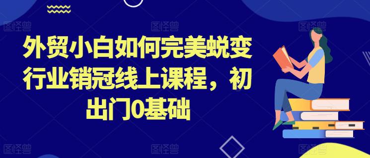 外贸小白如何完美蜕变行业销冠线上课程，初出门0基础 -1