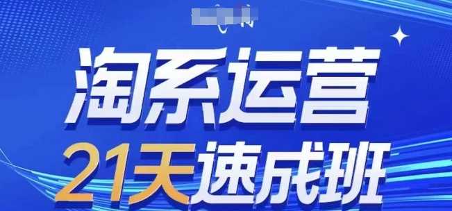 淘系运营21天速成班(更新24年10月)，0基础轻松搞定淘系运营，不做假把式 -1